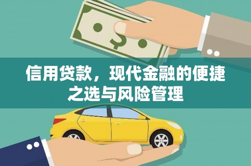 德宏信用贷款，现代金融的便捷之选与风险管理