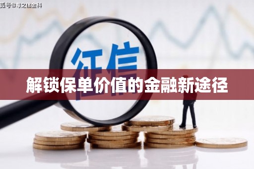 德宏解锁保单价值的金融新途径