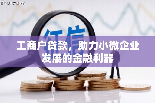 德宏工商户贷款，助力小微企业发展的金融利器