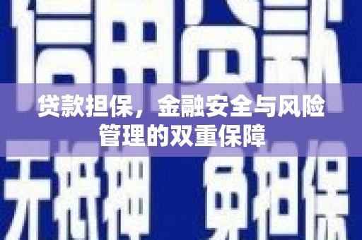 德宏贷款担保，金融安全与风险管理的双重保障