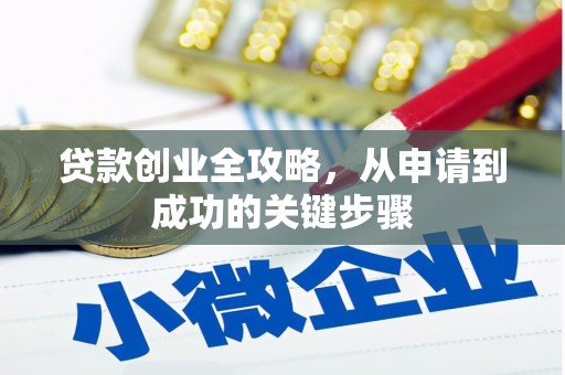 德宏贷款创业全攻略，从申请到成功的关键步骤