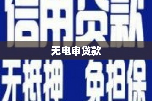德宏无电审贷款