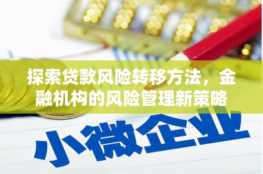 德宏探索贷款风险转移方法，金融机构的风险管理新策略