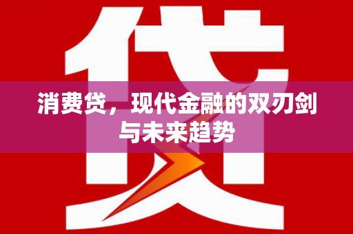 德宏消费贷，现代金融的双刃剑与未来趋势