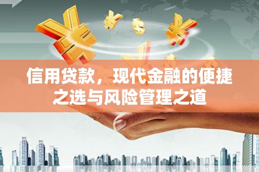 德宏信用贷款，现代金融的便捷之选与风险管理之道
