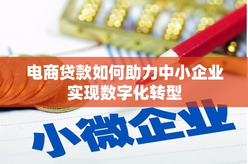 德宏电商贷款如何助力中小企业实现数字化转型