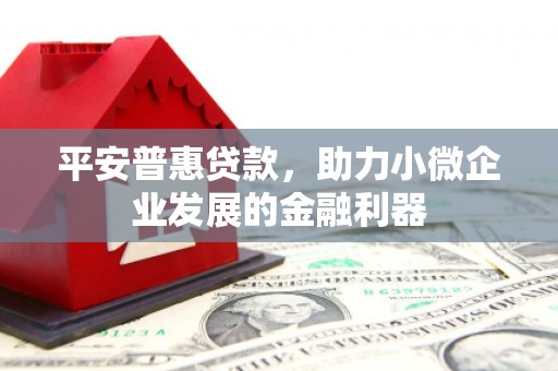 德宏平安普惠贷款，助力小微企业发展的金融利器