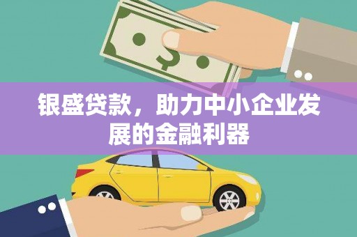 德宏银盛贷款，助力中小企业发展的金融利器