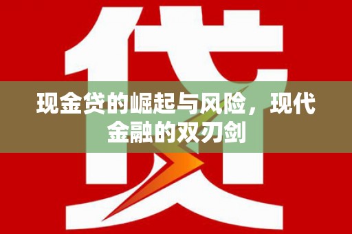 德宏现金贷的崛起与风险，现代金融的双刃剑