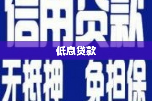 德宏低息贷款