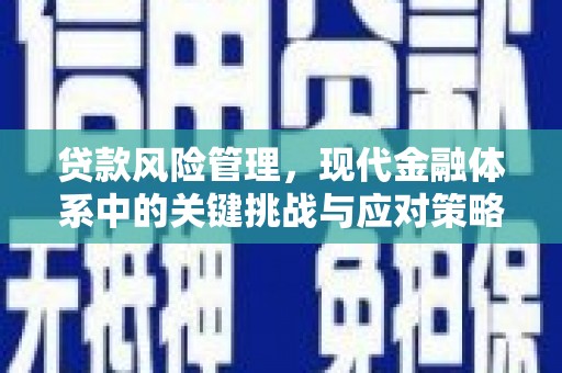 德宏贷款风险管理，现代金融体系中的关键挑战与应对策略