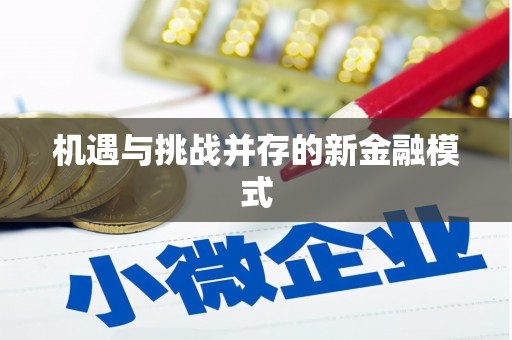 德宏机遇与挑战并存的新金融模式