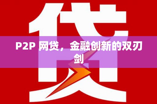 德宏P2P 网贷，金融创新的双刃剑
