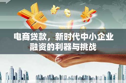 德宏电商贷款，新时代中小企业融资的利器与挑战