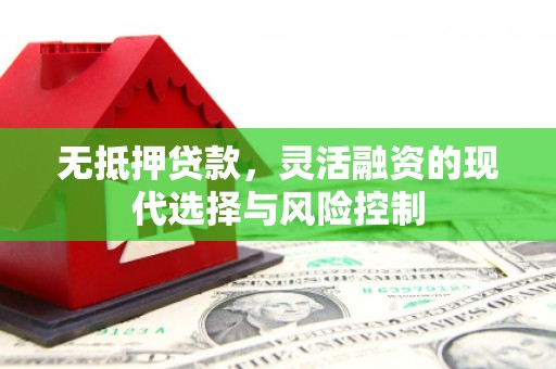 德宏无抵押贷款，灵活融资的现代选择与风险控制