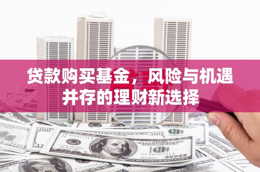 德宏贷款购买基金，风险与机遇并存的理财新选择