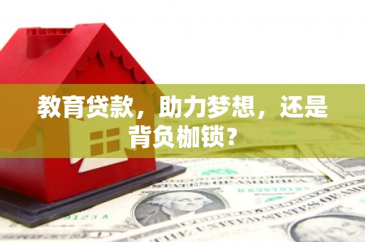 德宏教育贷款，助力梦想，还是背负枷锁？