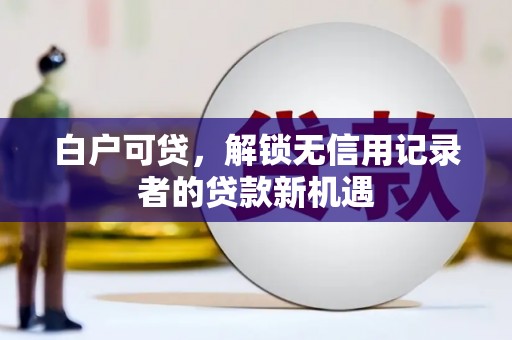 德宏白户可贷，解锁无信用记录者的贷款新机遇
