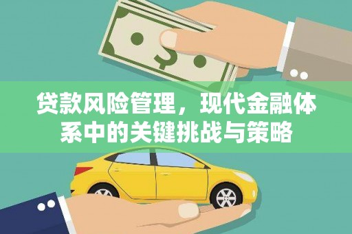 德宏贷款风险管理，现代金融体系中的关键挑战与策略