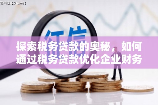 德宏探索税务贷款的奥秘，如何通过税务贷款优化企业财务