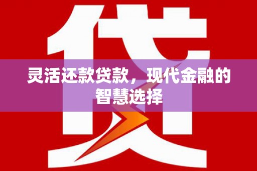 德宏灵活还款贷款，现代金融的智慧选择