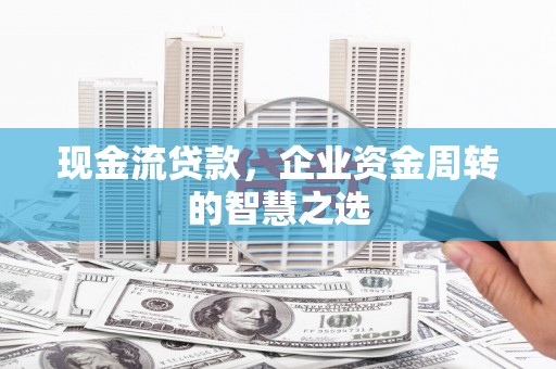 德宏现金流贷款，企业资金周转的智慧之选