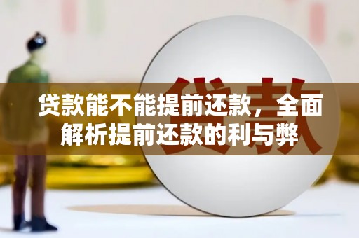 德宏贷款能不能提前还款，全面解析提前还款的利与弊