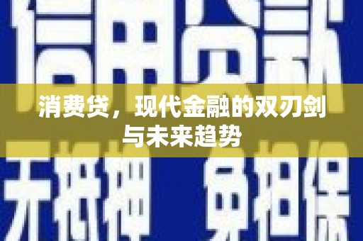 德宏消费贷，现代金融的双刃剑与未来趋势