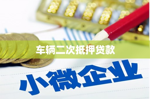 德宏车辆二次抵押贷款