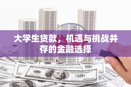 德宏大学生贷款，机遇与挑战并存的金融选择