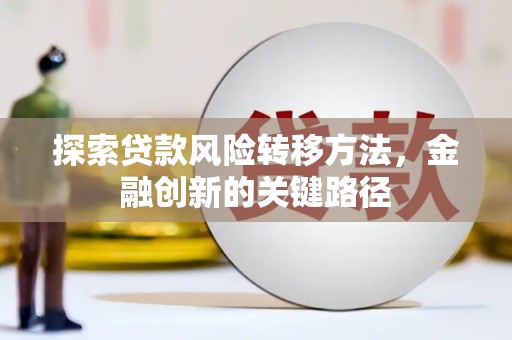 德宏探索贷款风险转移方法，金融创新的关键路径