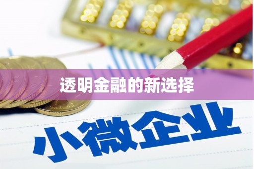 德宏透明金融的新选择