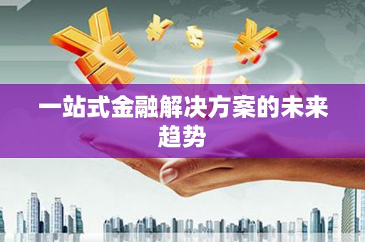 德宏一站式金融解决方案的未来趋势