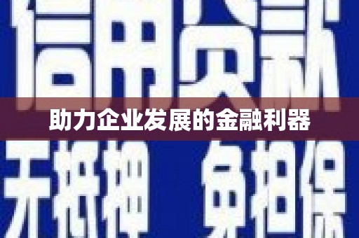 德宏助力企业发展的金融利器