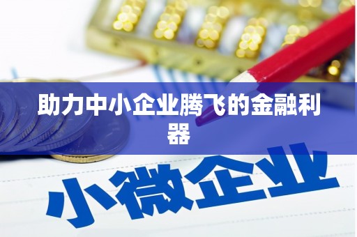 德宏助力中小企业腾飞的金融利器