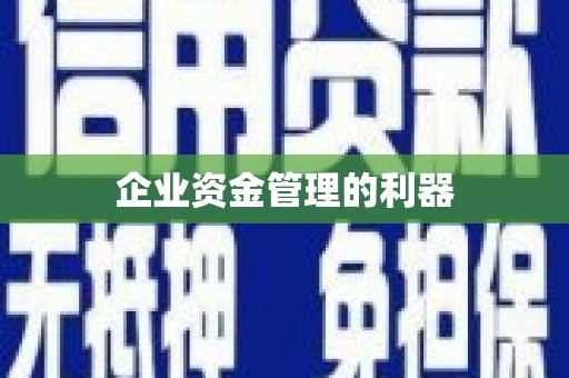 德宏企业资金管理的利器