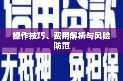 德宏操作技巧、费用解析与风险防范